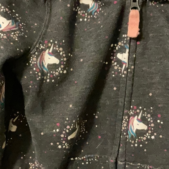 Jumping Beans Black Patterned Hoodie Sweatshirt - Picture 2 of 4